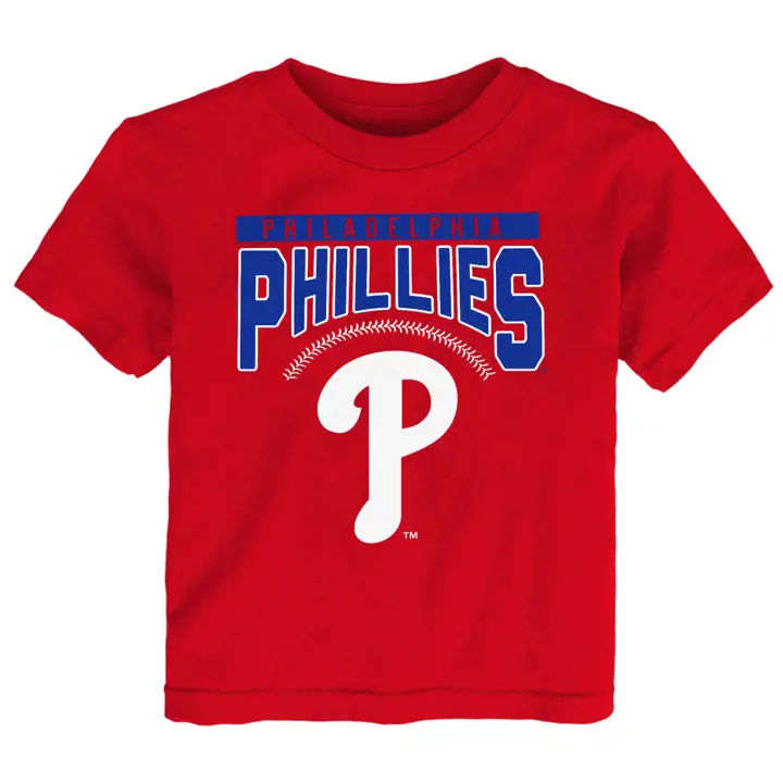 T-Shirt Enfant PHILADELPHIA PHILLIES MLB Shutout ROUGE