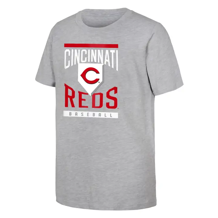 T-shirt CINCINNATI REDS MLB Youth Loaded Bases GRIS