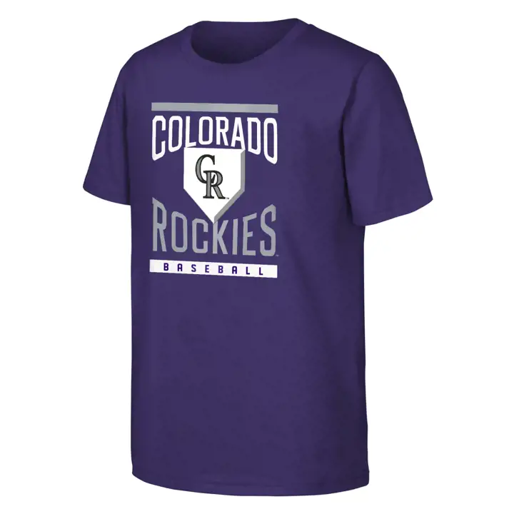 T-shirt COLORADO ROCKIES MLB Youth Loaded Bases PUR