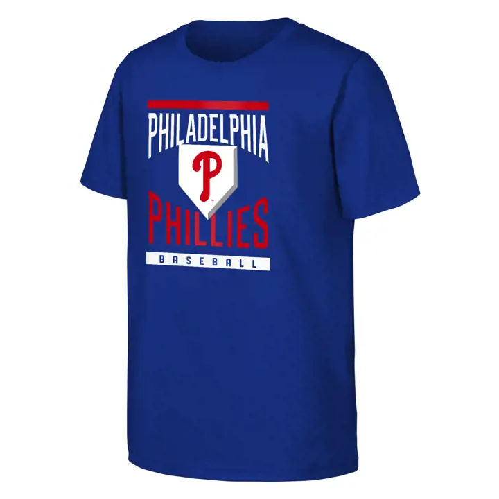 T-shirt bleu MLB Youth Loaded Bases des Phillies de Philadelphie