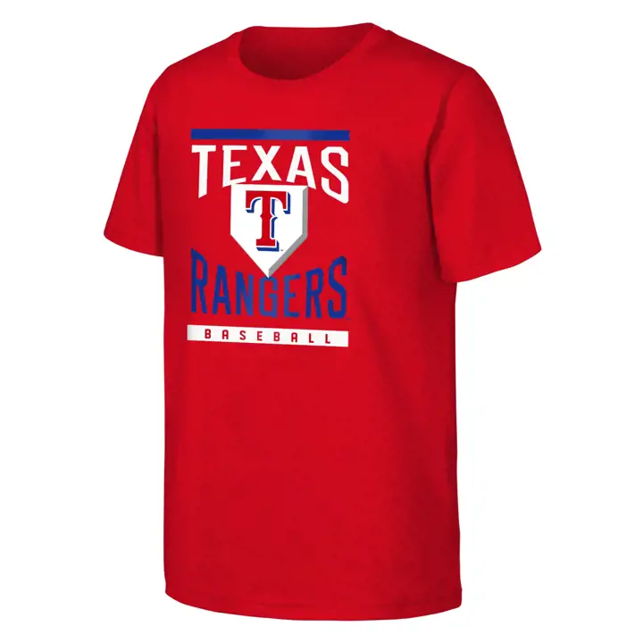 T-shirt Enfant TEXAS RANGERS MLB Loaded Bases ROUGE