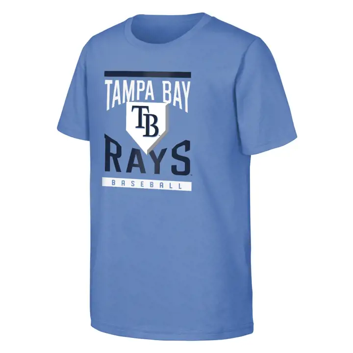 TAMPA BAY RAYS MLB T-shirt Enfant Loaded Bases BLEU