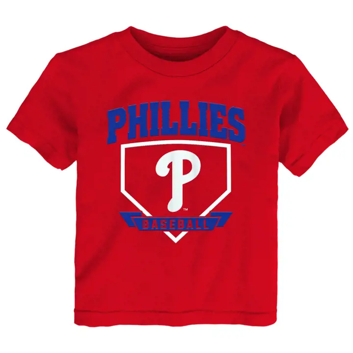 T-shirt MLB Philadelphia Phillies Runner Rouge pour bébé