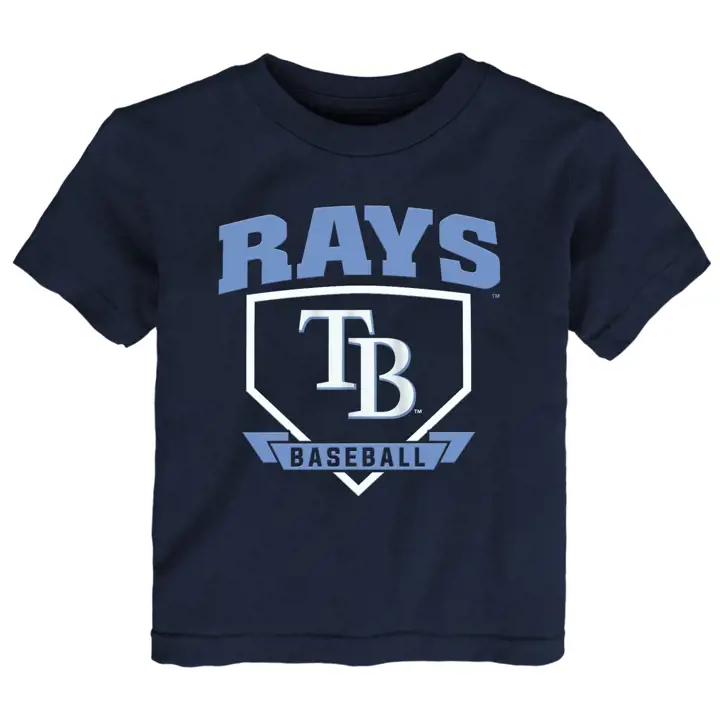 T-shirt Bébé MLB Tampa Bay Rays Home Runner BLEU MARINE