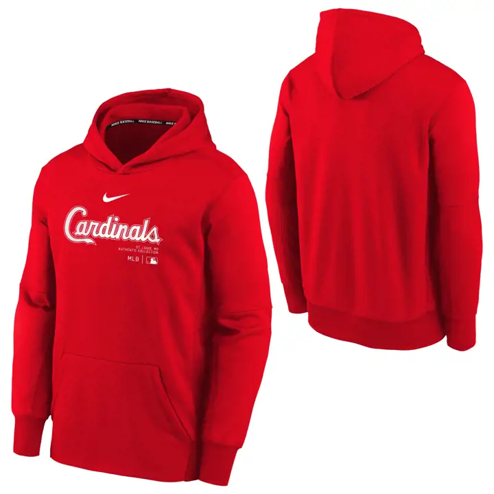 ST. LOUIS CARDINALS MLB AC Therma Hood 24 ROUGE