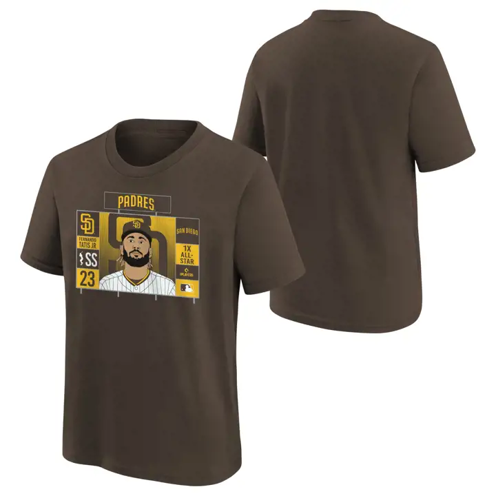 T-shirt Jumbotron BRN pour jeune MLB des Padres de San Diego