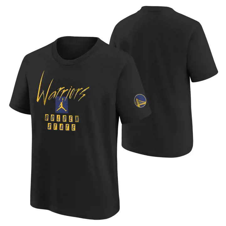 Golden State Warriors NBA T-shirt Max90 au bord du terrain BLK
