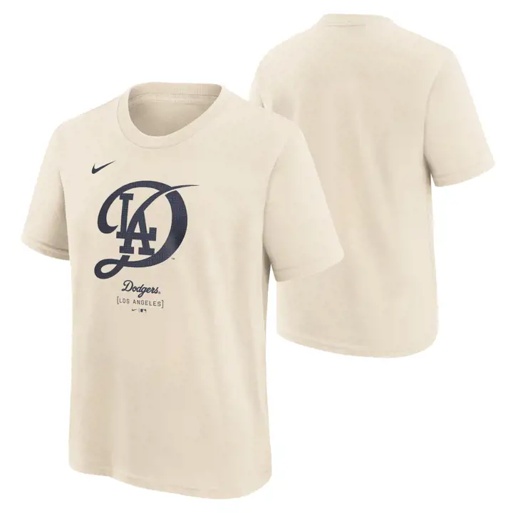 T-shirt LOS ANGELES DODGERS MLB Youth City Connect Logo BLANC