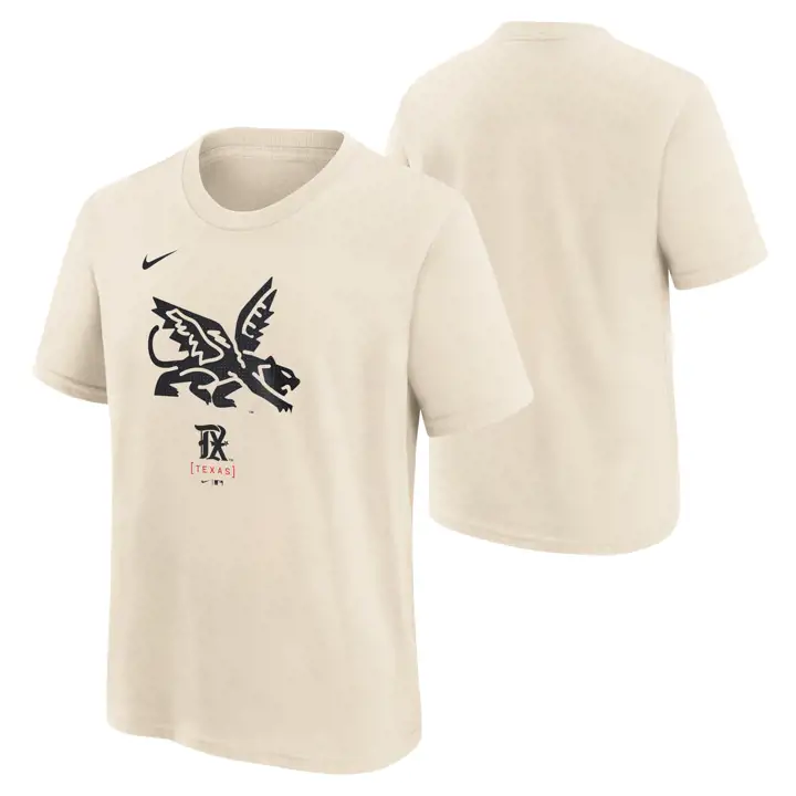 T-shirt TEXAS RANGERS MLB Youth City Connect Logo BLANC