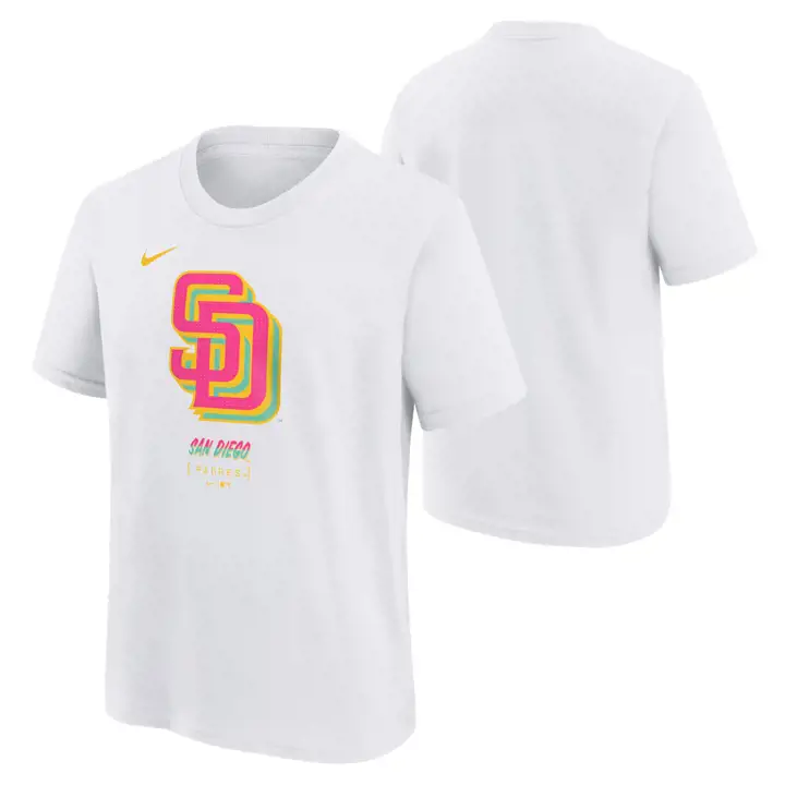 SAN DIEGO PADRES MLB T-shirt enfant logo City Connect BLANC