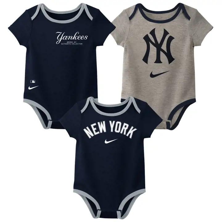 NEW YORK YANKEES MLB Nouveau-né Nike Ensemble de 3 pièces marine