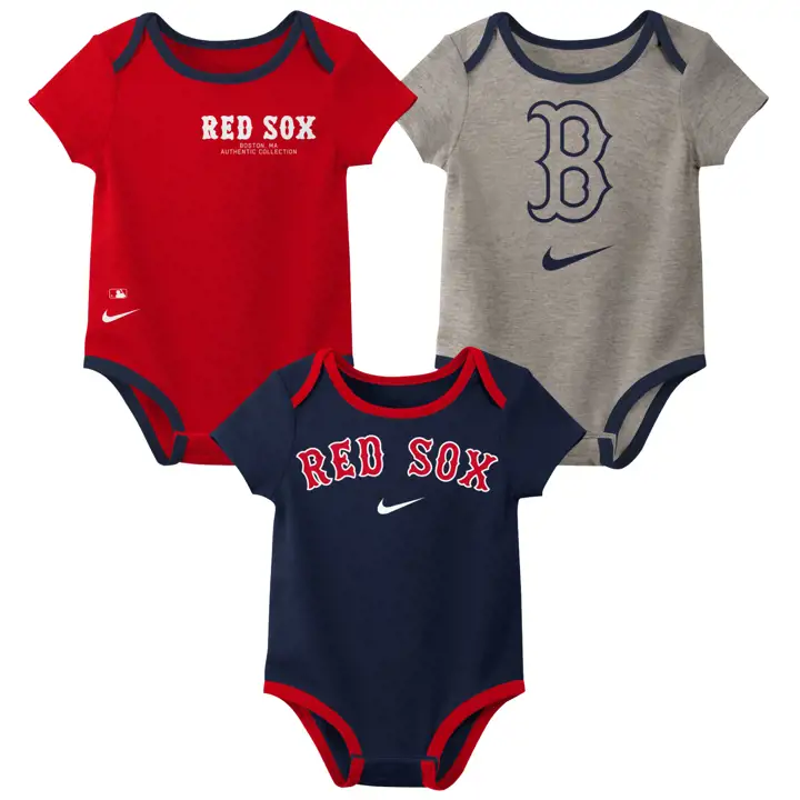Ensemble Nike 3 pièces MLB Boston Red Sox pour bébé - bleu marine