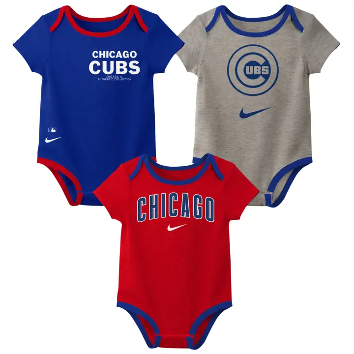 CHICAGO CUBS MLB Ensemble 3 pièces Nike pour bébé bleu