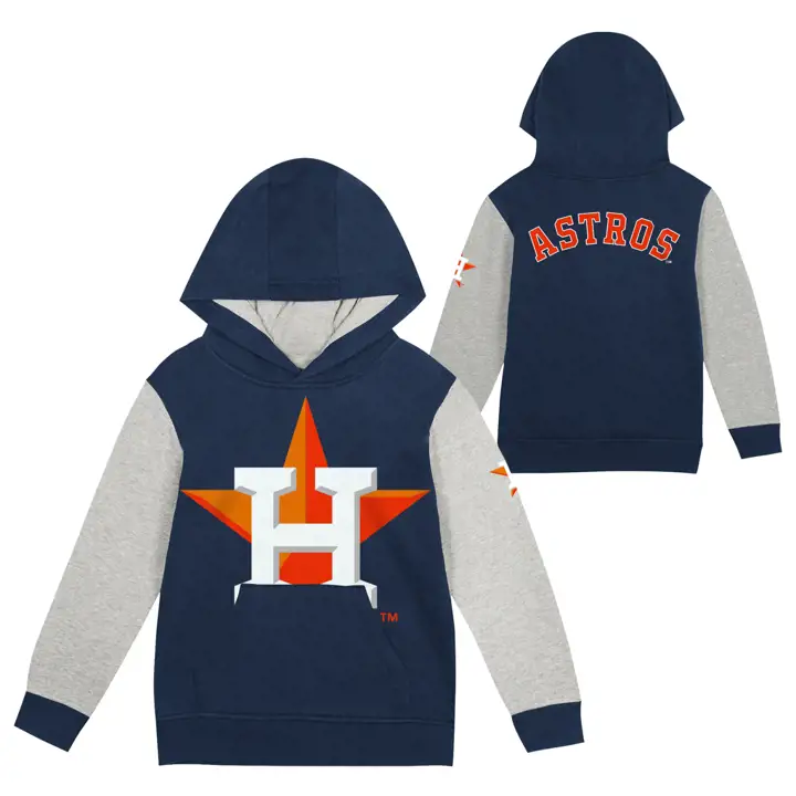 HOUSTON ASTROS MLB Sweat à capuche enfant Fly Ball marine