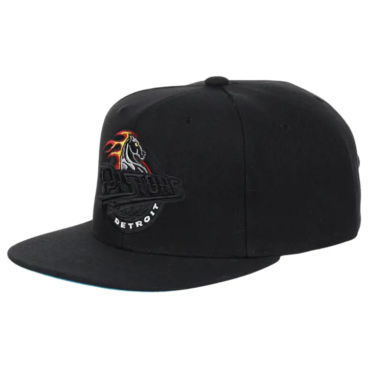 Casquette NBA Detroit Pistons MN Logo Elements Snapback N/N/TURQUOISE
