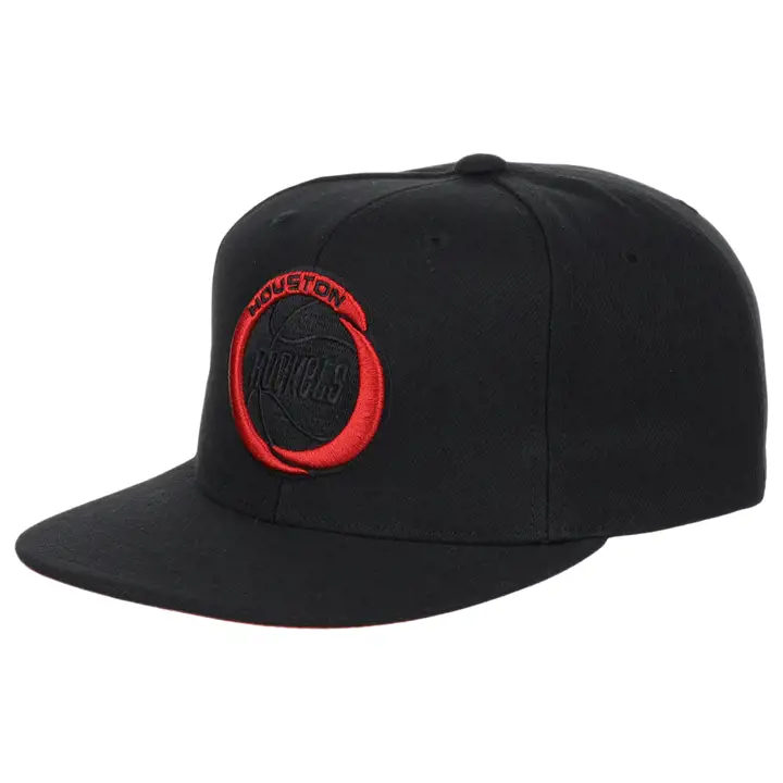 Casquette Snapback Houston Rockets NBA MN Logo Elements NOIR/NOIR/ROUGE