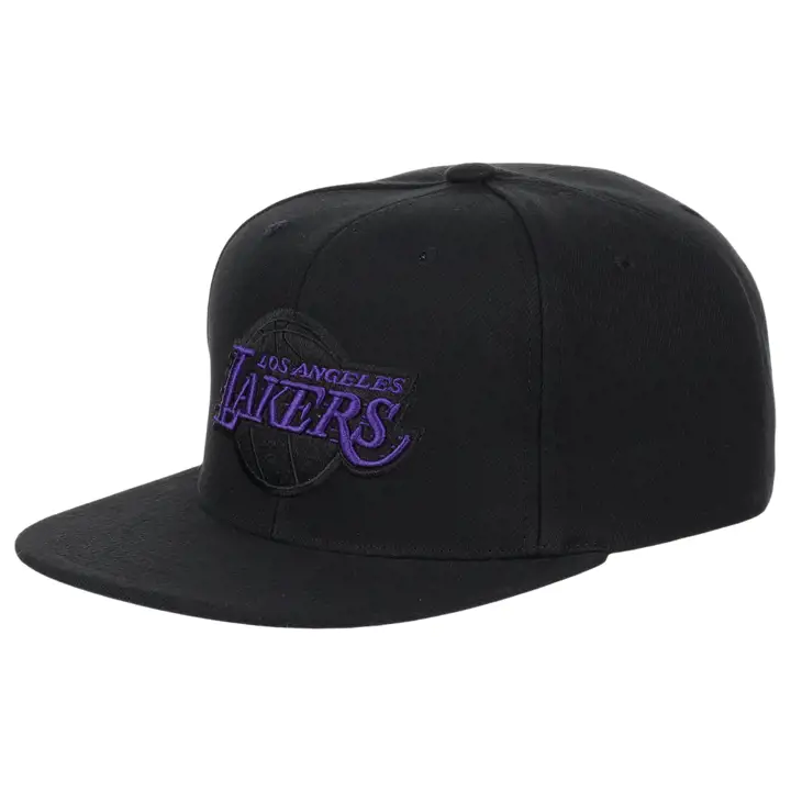 Casquette Snapback Lakers de Los Angeles NBA MN Logo Elements NOIR/NOIR/VIOLET