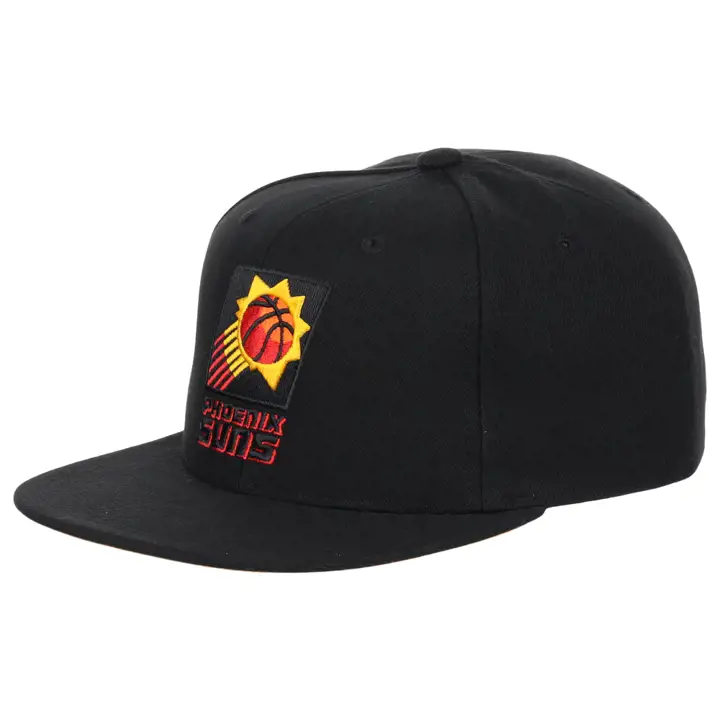 Casquette snapback avec éléments du logo des Phoenix Suns NBA MN Noir/Noir/Orange