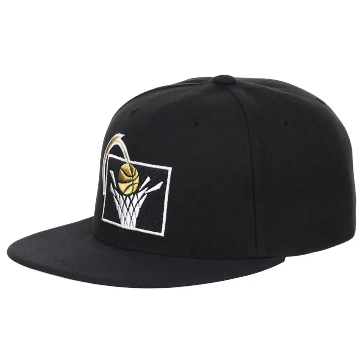 Casquette NBA Cleveland Cavaliers dorée métallique Snapback BLK/BLK/GR