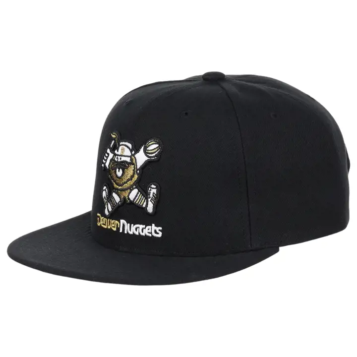Denver Nuggets NBA MN Metallic Gold Snapback N/N/GRI