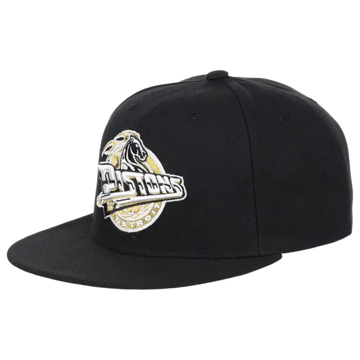 Casquette Snapback Detroit Pistons NBA MN Metallic Gold NOIR/NOIR/GRIS