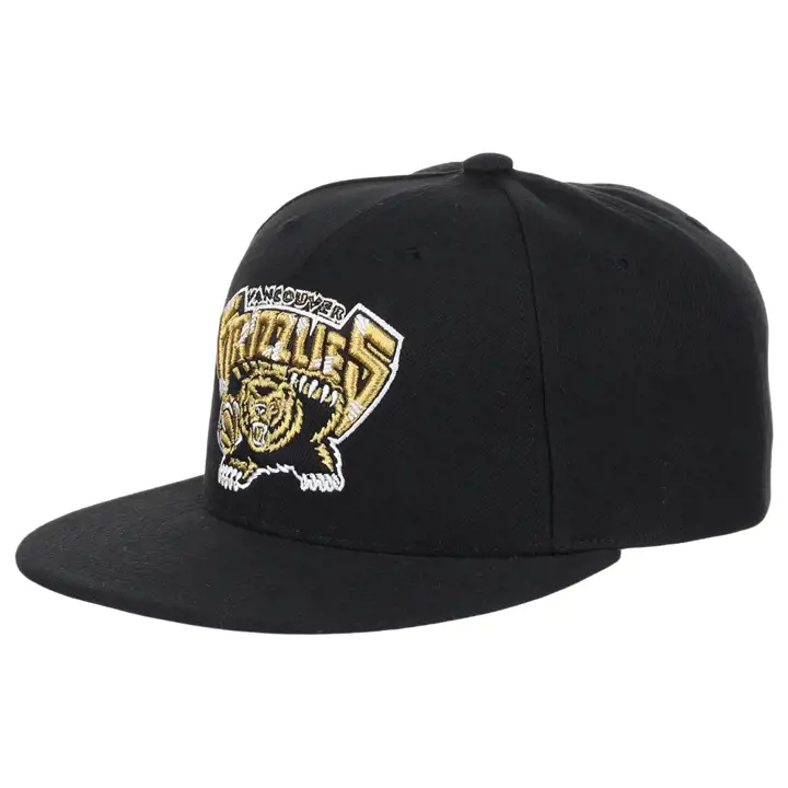 Casquette Vancouver Grizzlies NBA MN Métallique Or Noir/Noir/Or