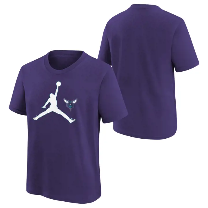 CHARLOTTE HORNETS NBA T-shirt Swoosh Jeunesse pur