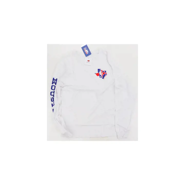 NBA Houston NBA Store City Mojhave LS T-Shirt WHT