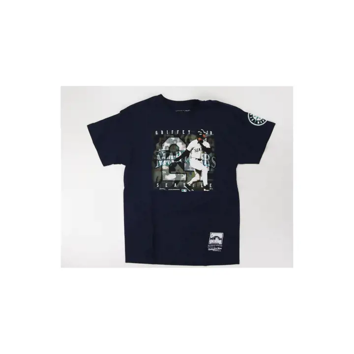 T-shirt Seattle Mariners MLB M&N Coop Photo Réel Ken Griffey