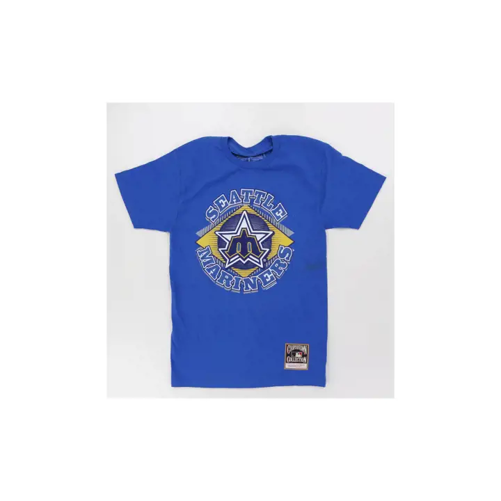 T-shirt Tradition MLB M&N Coop Seattle Mariners marine
