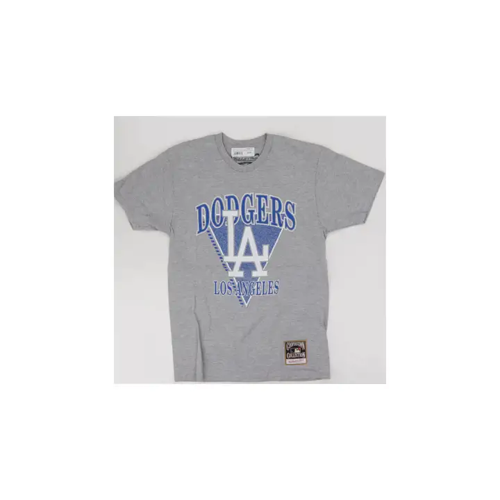 T-shirt traditionnel Los Angeles Dodgers MLB M&N Coop GRIS