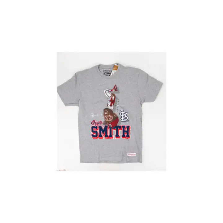 St. Louis Cardinals MLB Coop Caricature Tee Vintage Ozzie Sm