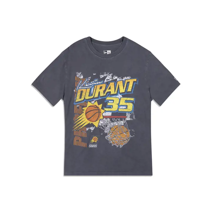 T-shirt NBA Rallydrive Phoenix Suns joueur Kevin Durant noir
