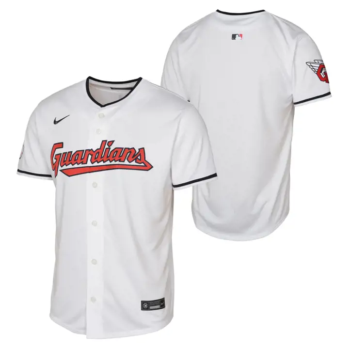 Maillot vierge junior CLEVELAND GUARDIANS MLB domicile BLC