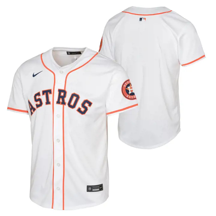 Maillot HOUSTON ASTROS MLB Jeune vierge édition limitée Domicile BLC