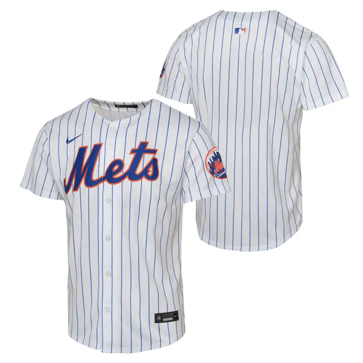 Maillot blanc domicile vierge Youth Limited des Mets de New York (MLB)