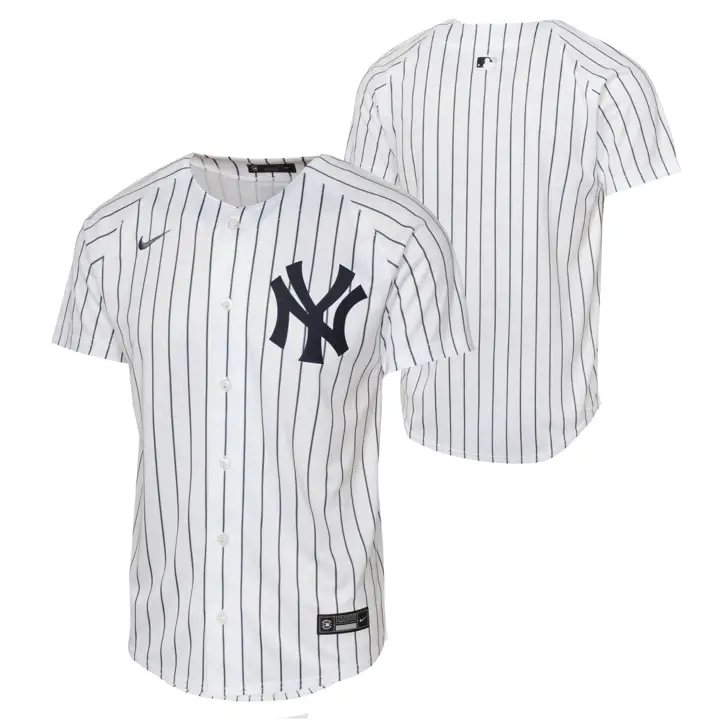 NEW YORK YANKEES MLB Maillot Enfant vierge Édition Limitée Domicile BLANC
