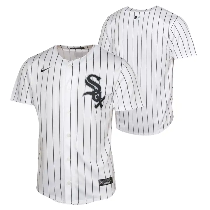 CHICAGO WHITE SOX MLB Maillot Vierge Jeune Édition Limitée Domicile BLANC