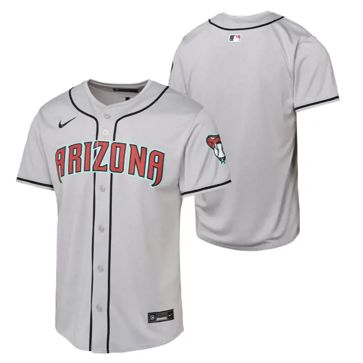 ARIZONA DIAMONDBACKS MLB Maillot Jeune vierge limité Extérieur GRIS