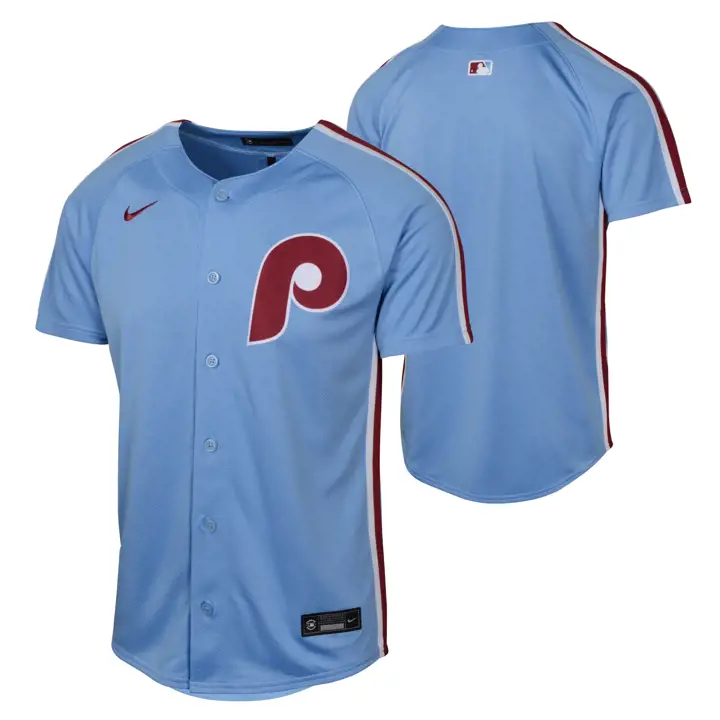PHILADELPHIA PHILLIES MLB Maillot Jeune Vierge Édition Limitée ALT 1 B