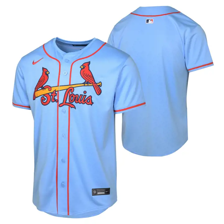 Maillot Jeune vierge édition limitée MLB St. Louis Cardinals ALT 1 LBL
