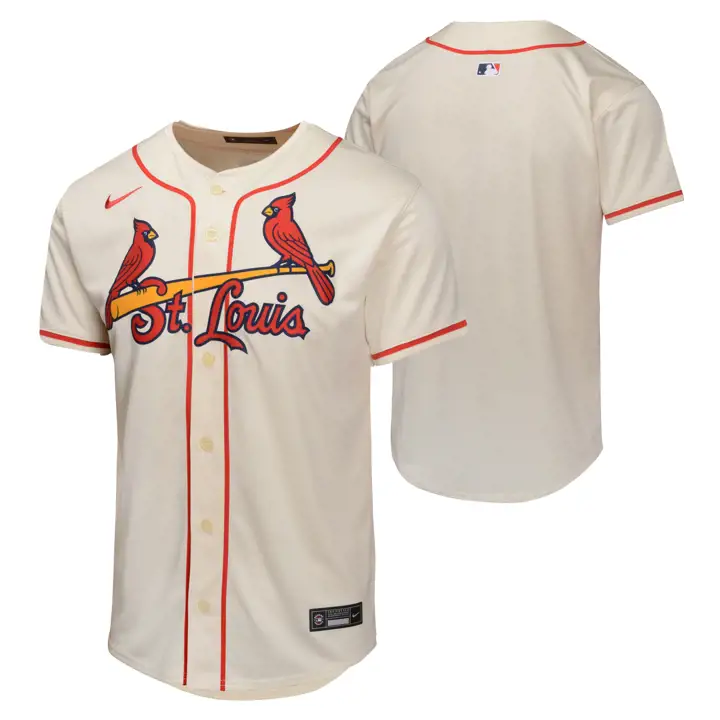 Maillot ST LOUIS CARDINALS MLB Jeunesse vierge édition limitée ALT 2 BLANC