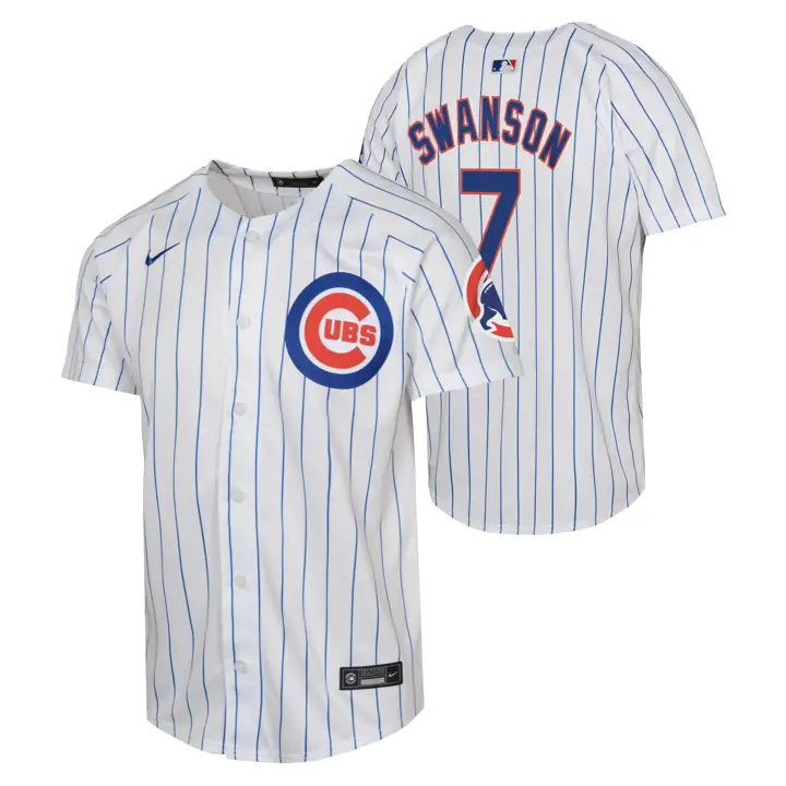 CHICAGO CUBS MLB Maillot enfant joueur édition limitée domicile Dansby Swa