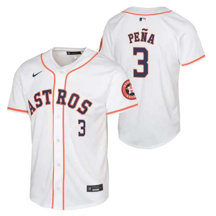 HOUSTON ASTROS Maillot domicile pour jeune joueur (limité) Jeremy P (MLB)