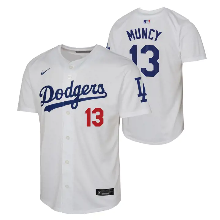 LOS ANGELES DODGERS MLB Maillot Domicile Officiel Jeune Joueur Max