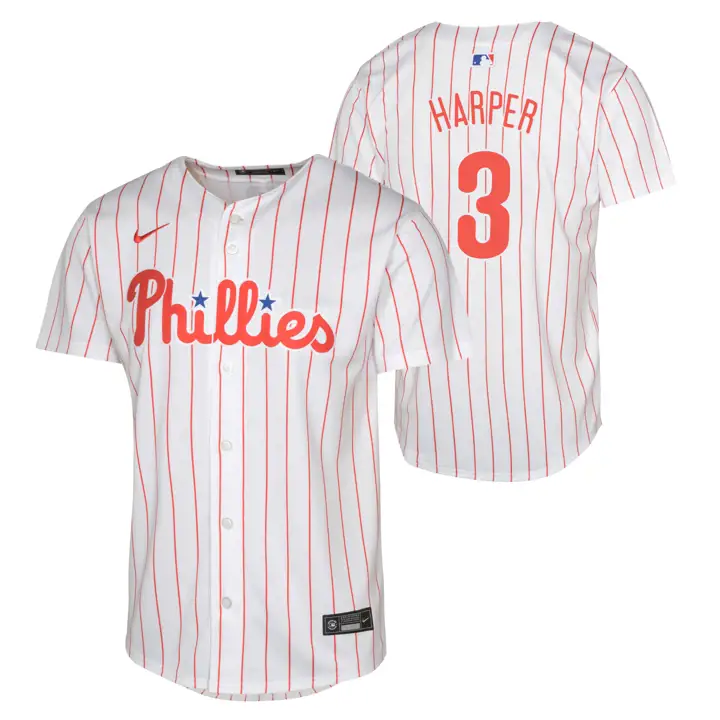 PHILADELPHIA PHILLIES MLB Maillot de joueur limité pour jeune à domicile B