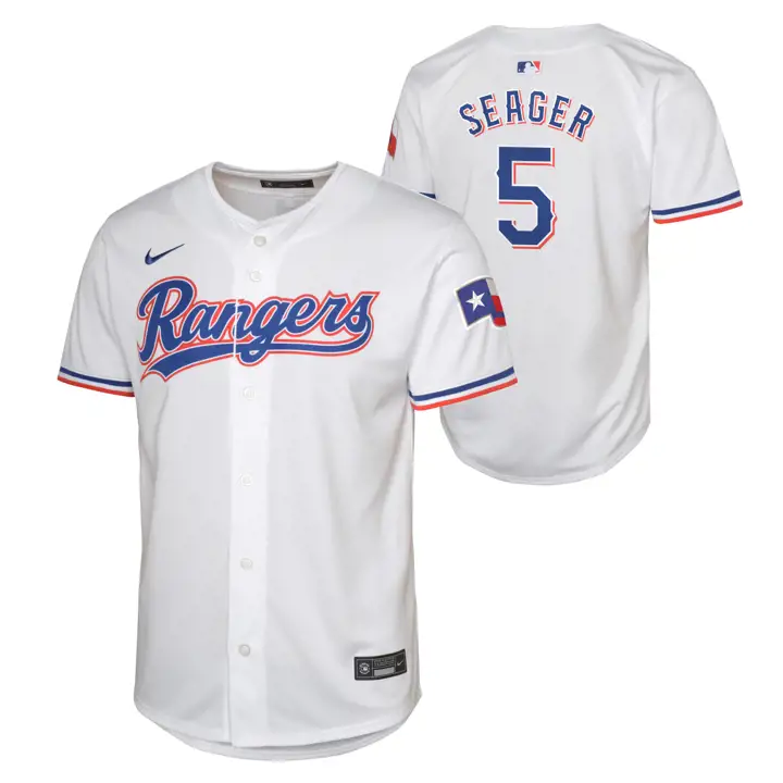 Maillot de Jeune Joueur MLB Texas Rangers Domicile Corey Sea