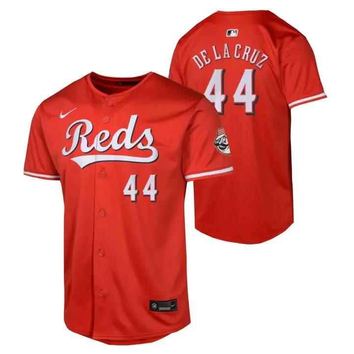 Maillot de joueur édition limitée Elly D des Cincinnati Reds (MLB), pour jeune, modèle ALT 1