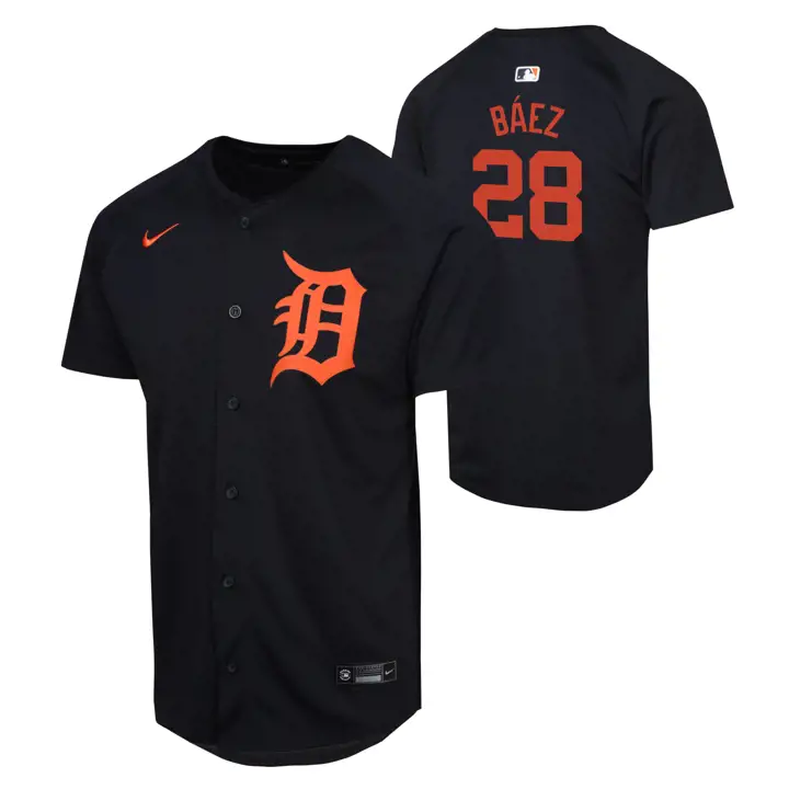 Maillot de joueur DETROIT TIGERS MLB Jeunesse Édition limitée ALT 1 Javier