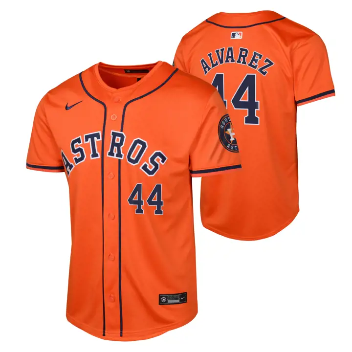 Maillot de joueur édition limitée HOUSTON ASTROS MLB pour jeune ALT 1 Yordan